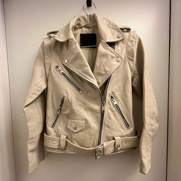 Allsaints Morgan convertible biker jacket - Picture 7 of 11